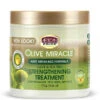 African Pride Olive Miracle Anti-Breakage Formula Strengthening Treatment 6oz
