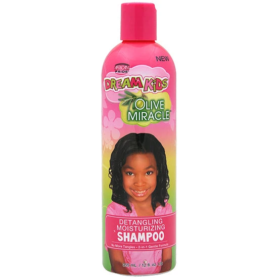 African Pride Dream Kids Olive Miracle Detangling Moisturizing Shampoo 12oz 1 African Pride Dream Kids Olive Miracle Detangling Moisturizing Shampoo 12oz