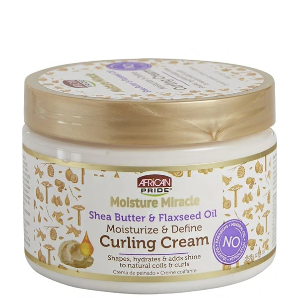African Pride Moisture Miracle Moisturize & Define Curling Cream 12oz 1 African Pride Moisture Miracle Moisturize & Define Curling Cream 12oz