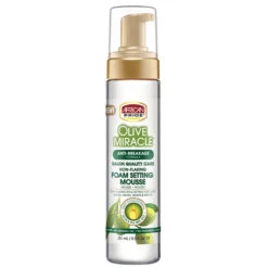 African Pride Olive Miracle Foam Setting Mousse 8.5oz