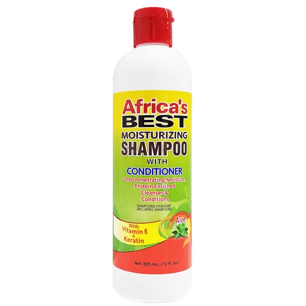 Africa's BEST Moisturizing Shampoo With Conditioner 12oz 1 Africa's BEST Moisturizing Shampoo With Conditioner 12oz