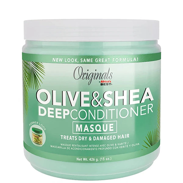 Africa's Best Olive & Shea Deep Conditioner 15oz 2 Africa's Best Olive & Shea Deep Conditioner 15oz - Image 2