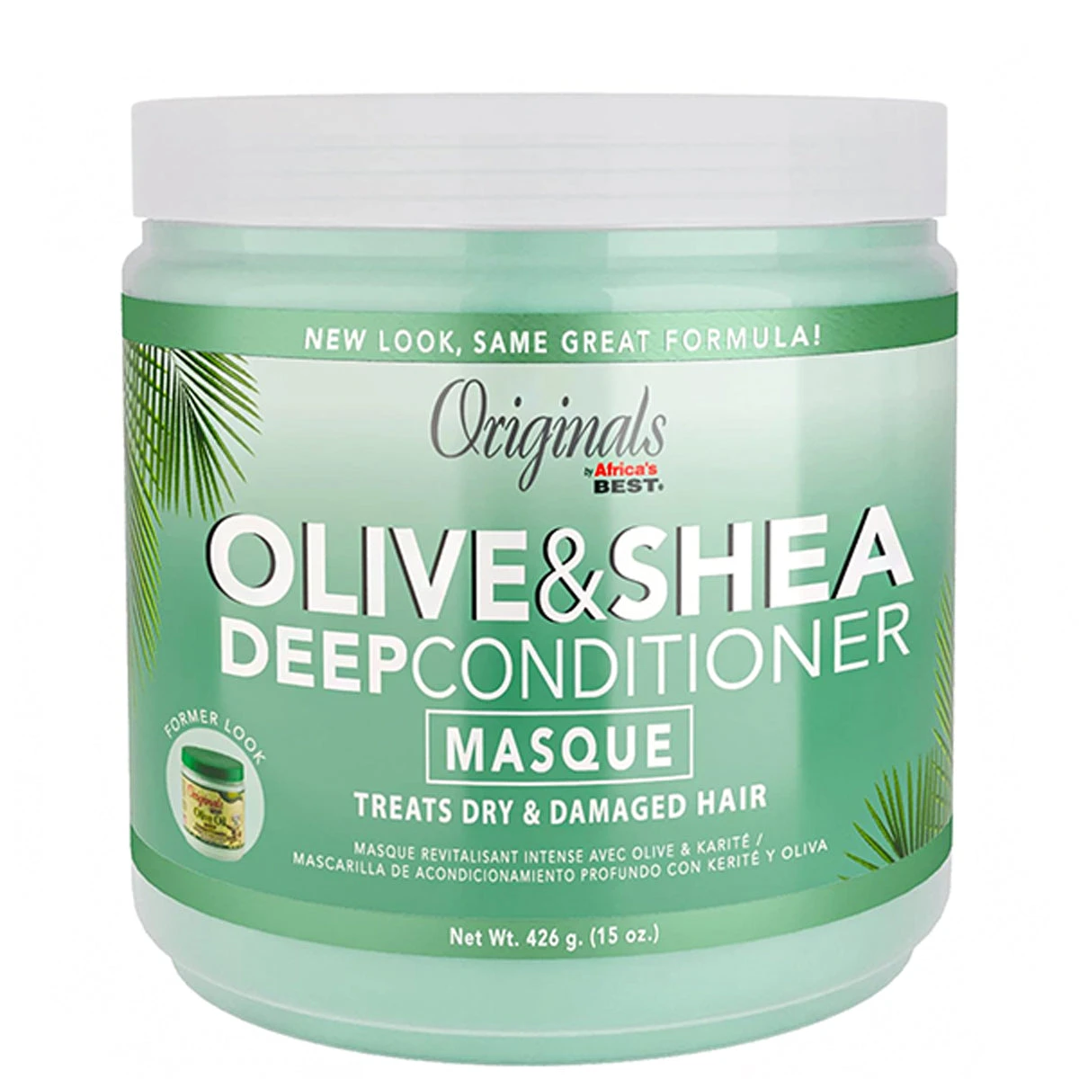 Africa's Best Olive & Shea Deep Conditioner 15oz 1 Africa's Best Olive & Shea Deep Conditioner 15oz