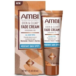 Ambi Even & Clear Fade Cream - Moderate Dark Spots 1oz