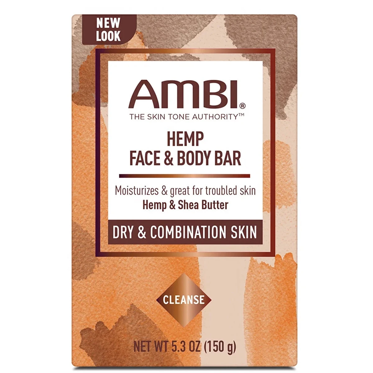 Ambi Hemp Face & Body Bar 5.3oz 1 Ambi Hemp Face & Body Bar 5.3oz