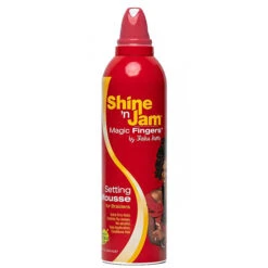 Ampro Shine N Jam Magic Fingers Setting Mousse For Braiders 12oz