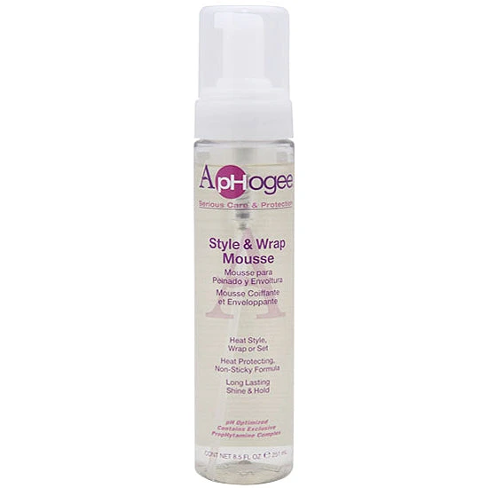 ApHogee Style & Wrap Mousse 8.5oz 1 ApHogee Style & Wrap Mousse 8.5oz