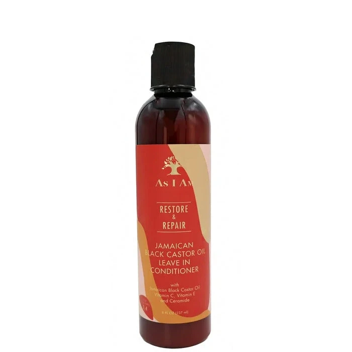 As I Am Restore & Repair Jamaican Black Castor Oil Leave In Conditioner 8oz 1 As I Am Restore & Repair Jamaican Black Castor Oil Leave In Conditioner 8oz