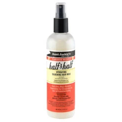 Aunt Jackie's Curls & Coils Flaxseed Recipes Half & Half Hydrating Silkening Hair Milk 12oz