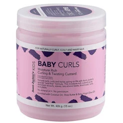 Aunt Jackie's Kids Baby Curls Moisture Rich Curling & Twisting Custard 15oz