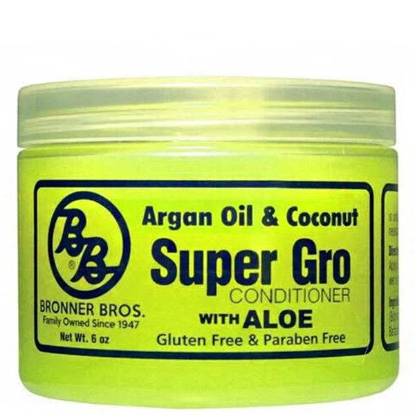 BB Argan Oil & Coconut Super Gro Conditioner With Aloe 6oz 1 BB Argan Oil & Coconut Super Gro Conditioner With Aloe 6oz