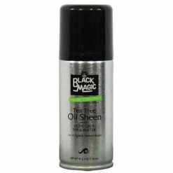 Black Magic Tea Tree Oil Sheen With Olive Oil & Shea Butter Spray 2oz