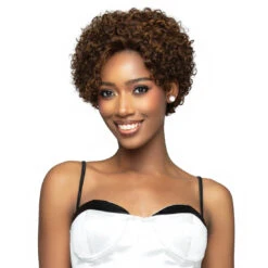 Bobbi Boss 100% Unprocessed Human Hair Lace Front Wig - BNL003 ZOEY