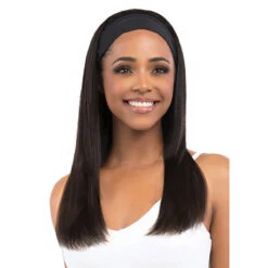 Bobbi Boss 100% Human Hair Headband Wig - MH1422 HB STRAIGHT