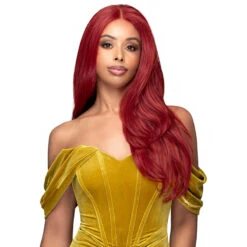Bobbi Boss Human Hair Blend 13x4 HD Full Lace Wig - FLB002 LAUREN -Wigs Online Shop bobbi boss human hair blend 13x4 hd full lace wig flb002 lauren 2