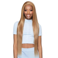 Bobbi Boss Miss Origin Human Hair Blend 13x6 Glueless HD Lace Wig - MOGL301 DAHLIA