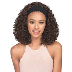 Bobbi Boss Synthetic Hair Headband Wig - M905C BADU CURL