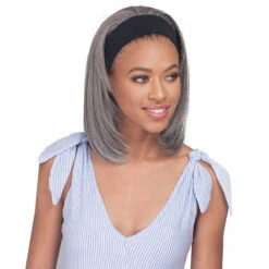 Bobbi Boss Synthetic Hair Headband Wig - M905S BADU SHORT