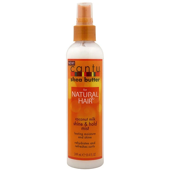 Cantu Shea Butter Natural Hair Shine & Hold Mist 8.4oz 1 Cantu Shea Butter Natural Hair Shine & Hold Mist 8.4oz