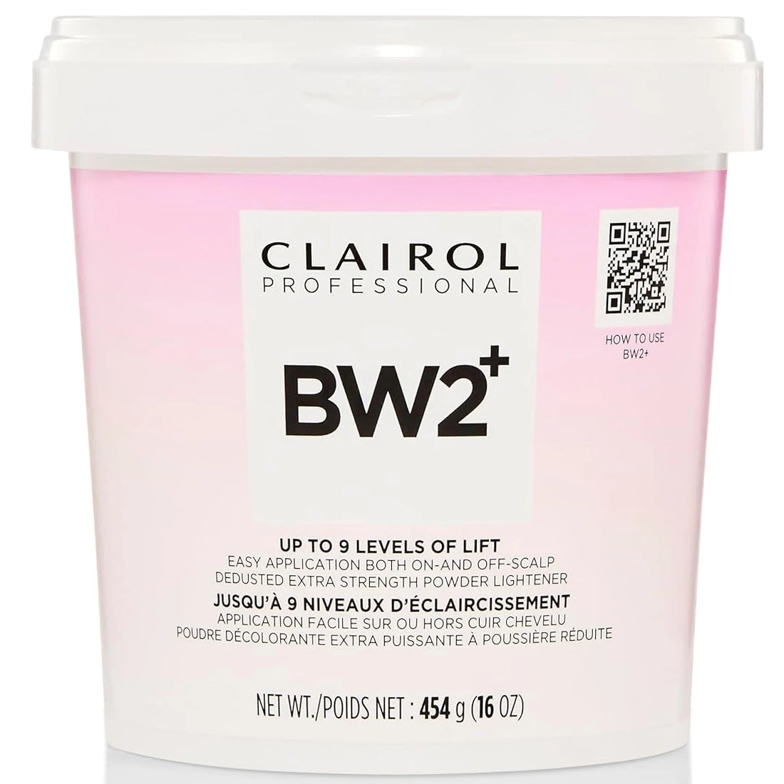 Clairol BW2+ Dedusted Extra Strength Powder Lightener 16oz 1 Clairol BW2+ Dedusted Extra Strength Powder Lightener 16oz