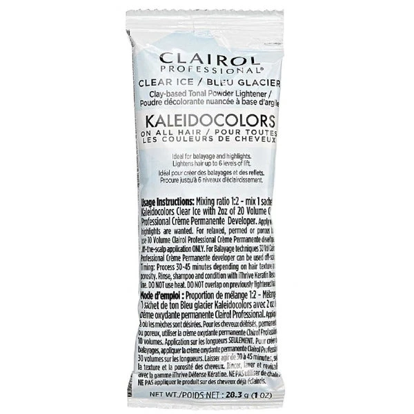 Clairol Kaleidocolors Powder Lightener - Clear Ice 1oz 1 Clairol Kaleidocolors Powder Lightener - Clear Ice 1oz