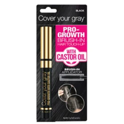 Cover Your Gray Pro-Growth Brush-in Hair Touch-up With Castor Oil 0.25oz
