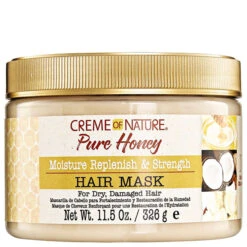 Creme Of Nature Pure Honey Moisture Replenish & Strength Hair Mask 11.5oz