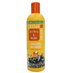 Creme Of Nature Acai Berry & Keratin Strengthening Hair Masque 12oz