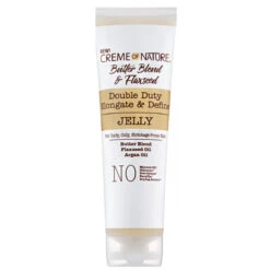 Creme Of Nature Butter Blend & Flaxseed Double Duty Elongate & Define Jelly 8.4oz