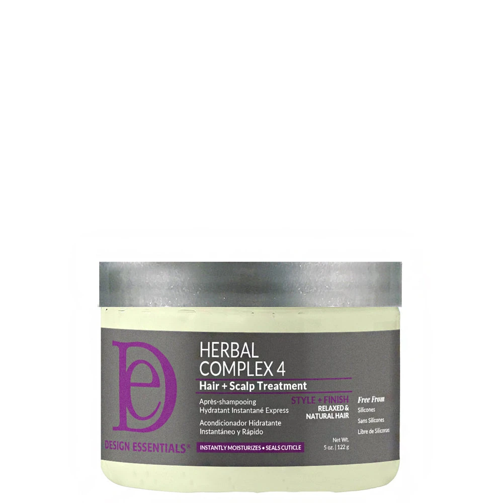 Design Essentials Herbal Complex 4 Hair & Scalp Treatment 5oz 1 Design Essentials Herbal Complex 4 Hair & Scalp Treatment 5oz