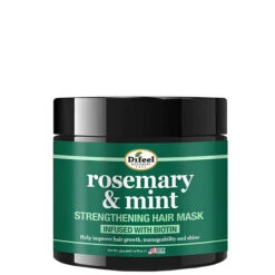 Difeel Rosemary & Mint Strengthening Hair Mask With Biotin 12oz