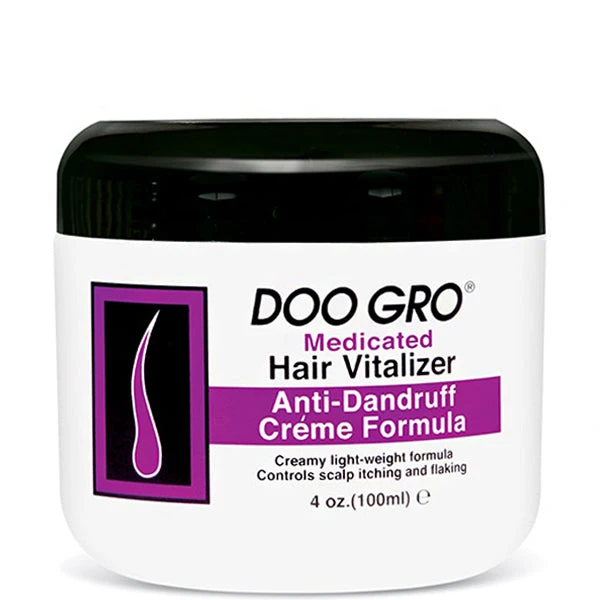 Doo Gro Medicated Hair Vitalizer Anti-Dandruff Creme Formula 4oz 1 Doo Gro Medicated Hair Vitalizer Anti-Dandruff Creme Formula 4oz