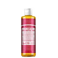 Dr. Bronner's 18-In-1 Hemp Rose Pure-Castile Soap 8oz