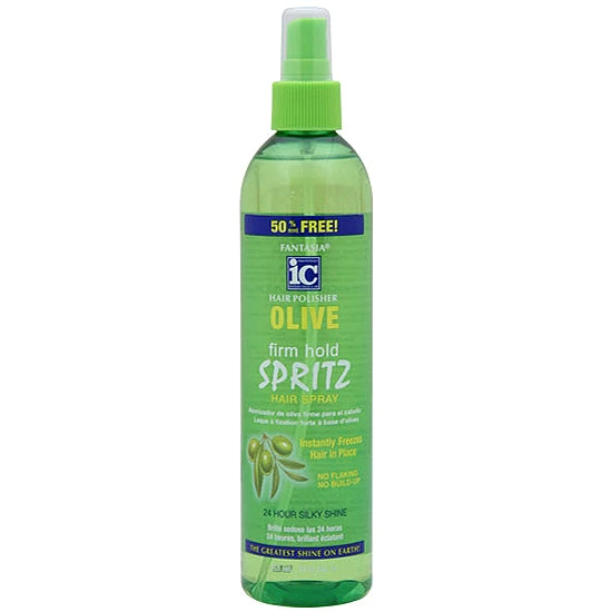 Fantasia IC Hair Polisher Olive Firm Hold Spritz 10oz 1 Fantasia IC Hair Polisher Olive Firm Hold Spritz 10oz