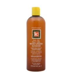 Fantasia IC Pure Tea Silky Gel Moisturizer Activator Hair And Scalp Conditioner 16oz