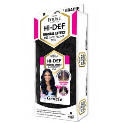 Freetress Equal Hi-Def Frontal Effect Synthetic Hair HD Lace Front Wig - GRACIE -Wigs Online Shop freetress equal hi def frontal effect hair hd lace front wig gracie 2