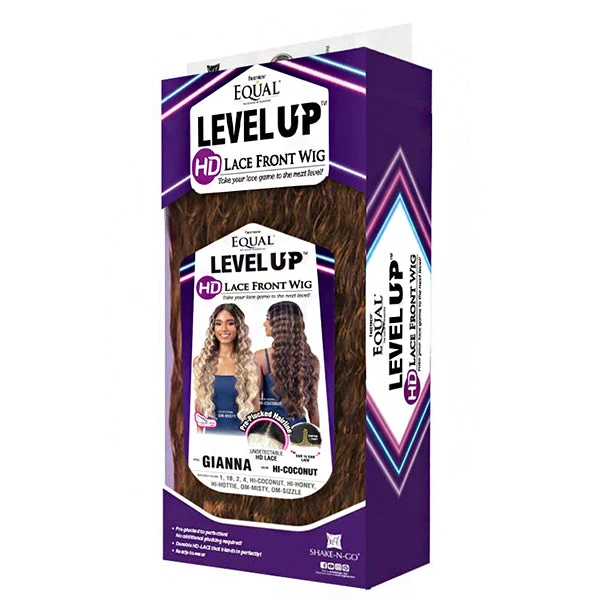 Freetress Equal Level Up Synthetic HD Lace Front Wig - GIANNA 13 Freetress Equal Level Up Synthetic HD Lace Front Wig - GIANNA - Image 13