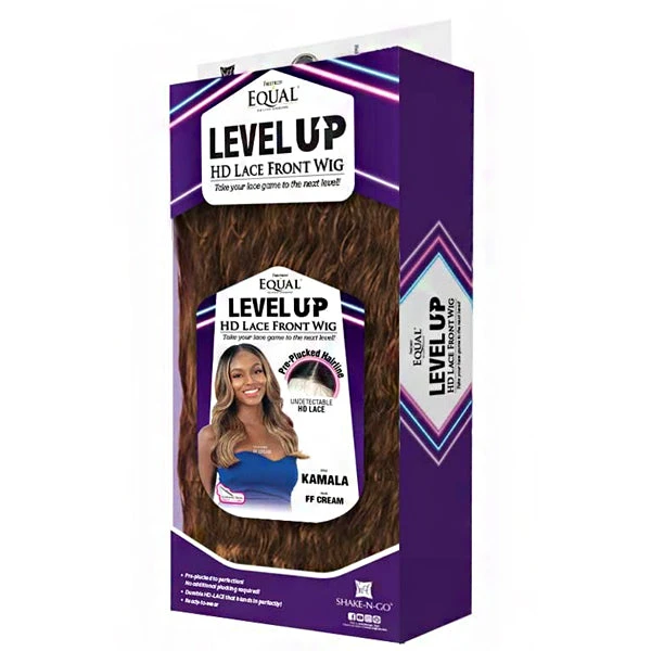Freetress Equal Level Up Synthetic HD Lace Front Wig - KAMALA 5 Freetress Equal Level Up Synthetic HD Lace Front Wig - KAMALA - Image 5