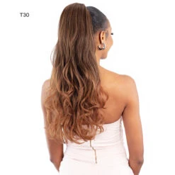 Freetress Equal Lite Synthetic Hair Drawstring Ponytail - GLAM SWIRL 22 5 Freetress Equal Lite Synthetic Hair Drawstring Ponytail - GLAM SWIRL 22 -Wigs Online Shop freetress equal lite synthetic hair drawstring ponytail glam swirl 22 2