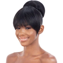 Freetress Equal Synthetic Bun And China Bang - COCO BUN BANG (2pcs)