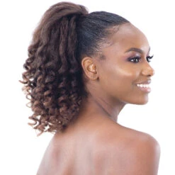 Freetress Equal Synthetic Ponytail - NATURAL GIRL (MED ROD) -Wigs Online Shop freetress equal synthetic ponytail natural girl med rod 4
