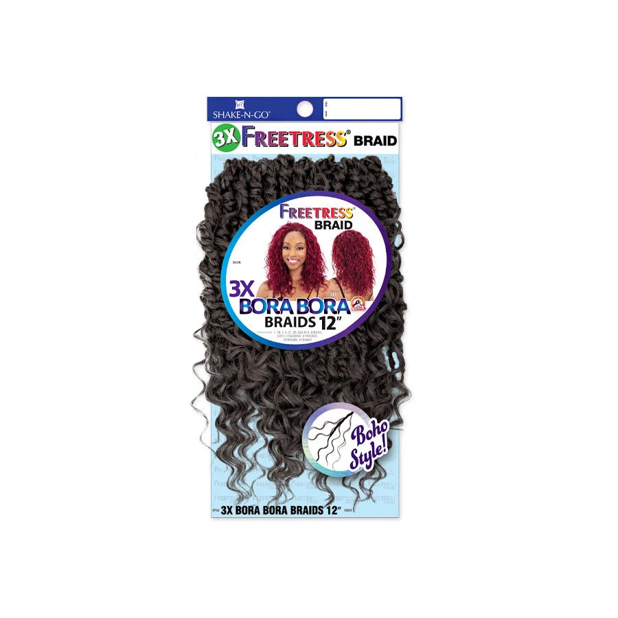 Freetress Synthetic Braid - 3X BORA BORA BRAIDS 12 1 Freetress Synthetic Braid - 3X BORA BORA BRAIDS 12
