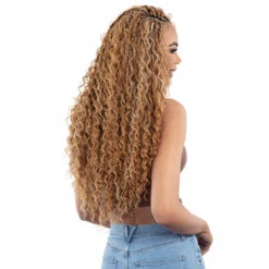 Freetress Synthetic Braid - 3X DEEP CURL BOHO BRAIDS 22 5 Freetress Synthetic Braid - 3X DEEP CURL BOHO BRAIDS 22 -Wigs Online Shop freetress synthetic braid 3x deep curl boho braids 22 2