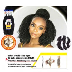 Freetress Synthetic Braid - 3X PRE FLUFFED POPPIN TWIST 16 -Wigs Online Shop freetress synthetic braid 3x pre fluffed poppin twist 16 3