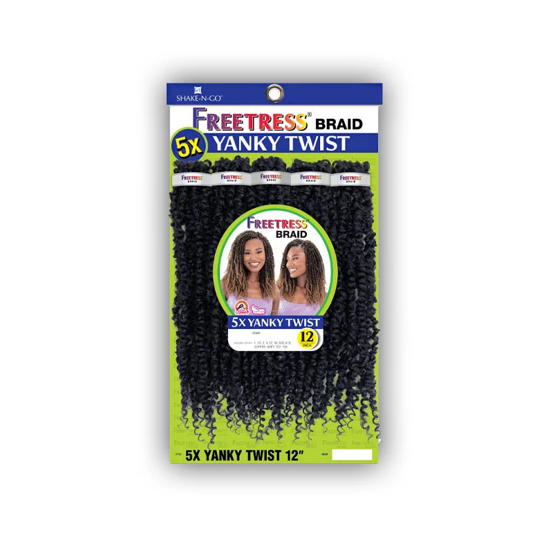 Freetress Synthetic Braid - 5X YANKY TWIST 12 1 Freetress Synthetic Braid - 5X YANKY TWIST 12