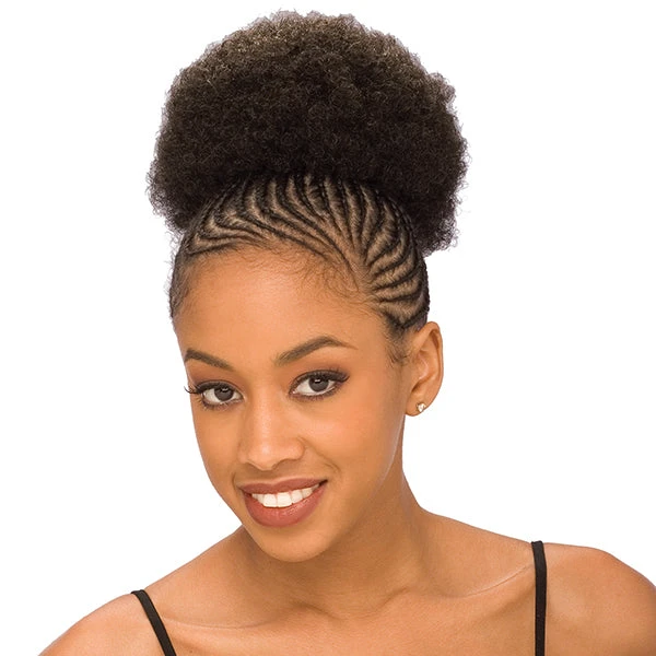 Freetress Synthetic Drawstring Ponytail - AFRO 5 1 Freetress Synthetic Drawstring Ponytail - AFRO 5