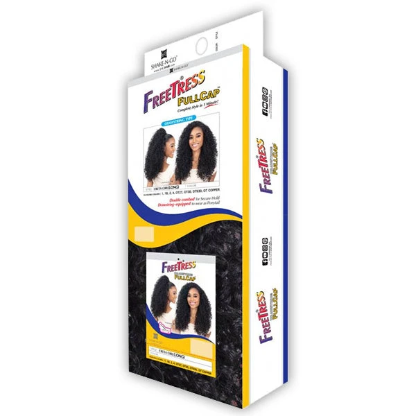 Freetress Synthetic Drawstring Fullcap - CRETA GIRL (LONG) 5 Freetress Synthetic Drawstring Fullcap - CRETA GIRL (LONG) - Image 5