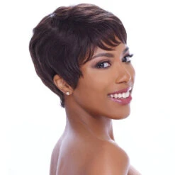 Harlem125 100% Human Hair Wig - GM901 6 Harlem125 100% Human Hair Wig - GM901 -Wigs Online Shop harlem 125 100 human hair wig gogo master wig gm901 2