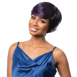 Harlem 125 Gogo Synthetic Hair Wig - GO126 6 Harlem 125 Gogo Synthetic Hair Wig - GO126 -Wigs Online Shop harlem 125 gogo synthetic hair wig go126 2
