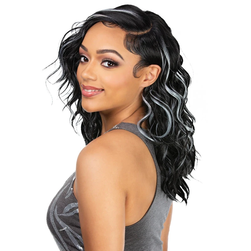 Harlem125 Slayce Synthetic Hair Glueless HD Lace Wig - SLY07 2 Harlem125 Slayce Synthetic Hair Glueless HD Lace Wig - SLY07 - Image 2